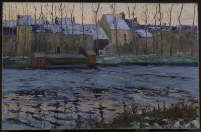 Moret, Winter, 1895 von Maurice Galbraith Cullen